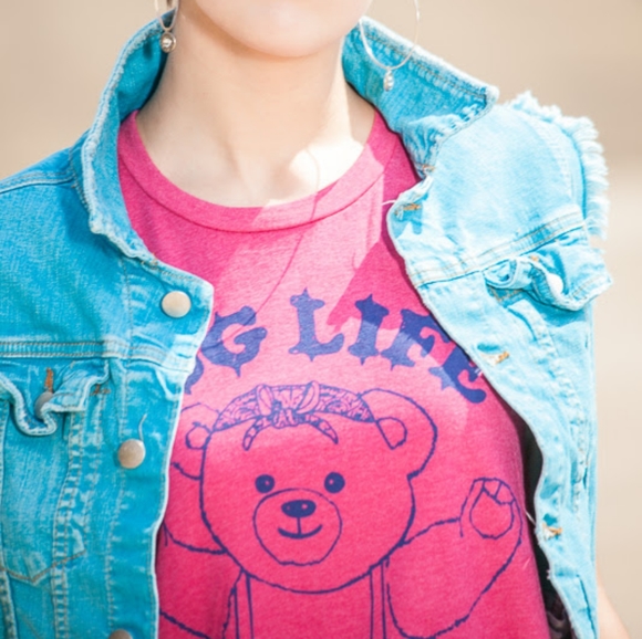 Hug Life Screen Muscle Tee - Picture 3 of 6